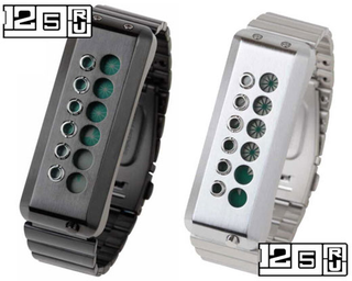 Illustration for article titled Eleeno Cyber Digital Watch: Time-Confusion Fashion Fusion